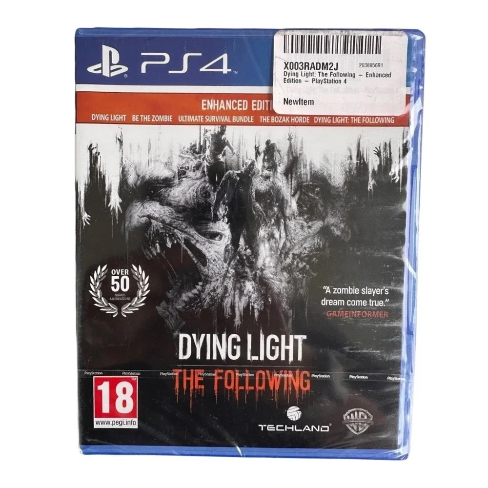 Dying‎ Light: The Following Video Game Enhanced Edition For PlayStation 4 (PS4)